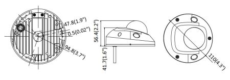 Миникупольная IP-видеокамера 2Мп HikVision DS-2CD2523G0-IS (6 мм)