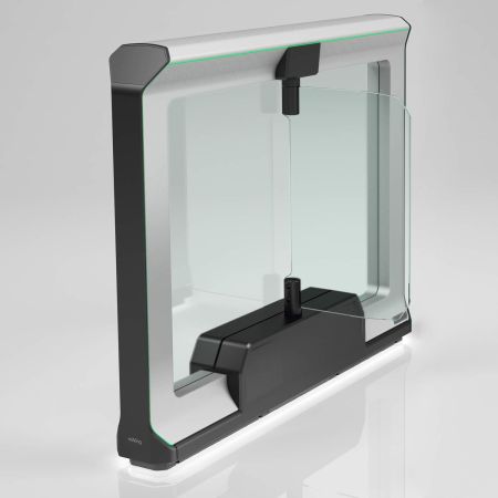 Распашной двухпроходной турникет Magnetic mWing с закаленными створками 600 мм Распашной двухпроходной турникет Magnetic mWing с закаленными створками 600 мм