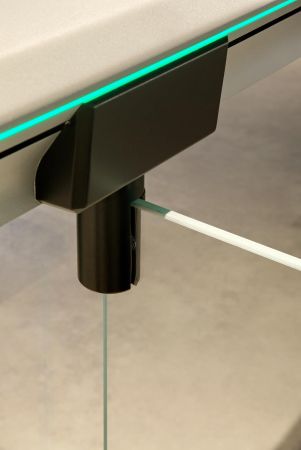 Распашной турникет Magnetic mWing с закаленными створками 600 мм