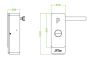 Комплект автоматического шлагбаума ZKTeco BG1060L Wi-Fi с телескопической стрелой 6 метров