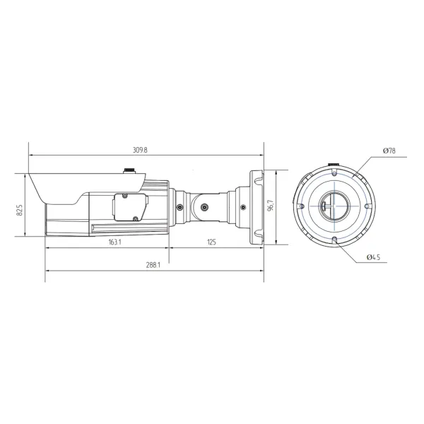 IP-видеокамера 8Мп Rubezh RV-3NCT8145 (2.7-13.5)