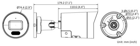 Сетевая IP-камера ColorVu 8Мп Hikvision DS-2CD2087G2H-LIU/SL (2.8 мм), черная с интеллектуальной гибридной подсветкой до 40 м Сетевая IP-камера ColorVu 8Мп Hikvision DS-2CD2087G2H-LIU/SL (2.8 мм), черная с интеллектуальной гибридной подсветкой до 40 м