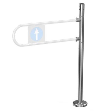 Калитка механическая Ростов-Дон К11М пр ХРОМ (без дуги)