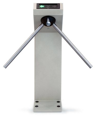 Турникет-трипод PERCo-TTR-04.1R из окрашенной стали, светло-бежевый (с планками Антипаника)