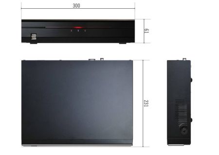 Сетевой IP-видеорегистратор IDIS DR-2304P на 4 канала с поддержкой кодека H.265