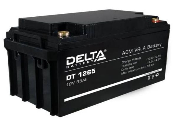 Аккумулятор DT 1265 (12В 65 Ач)
