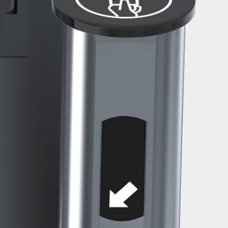 Турникет PERCo-ST-01 "Скоростной проход" с распашными створками увеличенной высоты PERCo-ATG-300H (ширина створки 300 мм, высота 1300 мм)