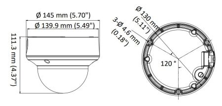 Уличная HD-TVI видеокамера 2Мп HikVision DS-2CE5AD3T-AVPIT3ZF (2.7-13.5 мм)