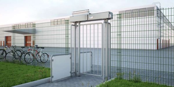 Моторизованная полноростовая калитка Magnetic MPG 162 (MPG162CA140), нерж. сталь, для установки с турникетом MPT Моторизованная полноростовая калитка Magnetic MPG 162 (MPG162CA140), нерж. сталь, для установки с турникетом MPT