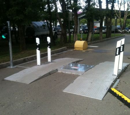 Система досмотра днища автомобилей SecuScan Color