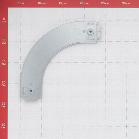 Крышка на угол горизонтальный 90° для лотка DKC (38000), 50х50 мм, металлическая