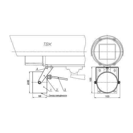 Прожектор белого света Тахион ПБС-60/10