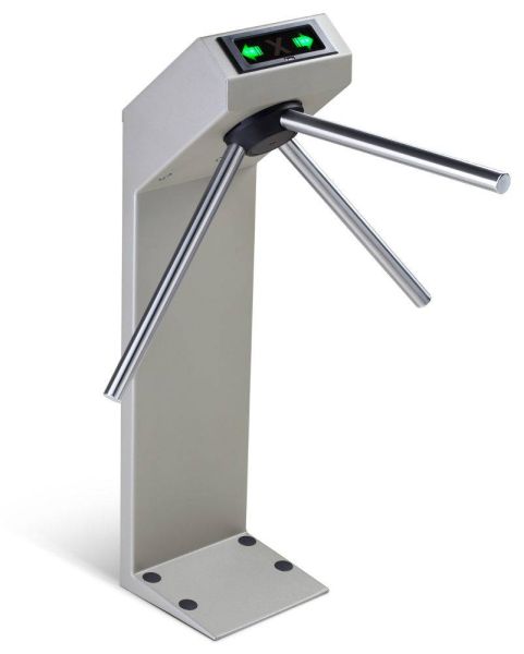 Турникет-трипод PERCo-TTR-04.1R из окрашенной стали, светло-бежевый (с планками Антипаника)