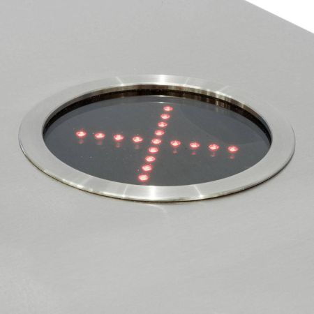 Турникет-трипод тумбовый PERCo-TTD-03.2S из нержавеющей стали (с планками)