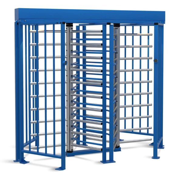 Турникет полноростовой двухпроходной PERCo-RTD-20.1S уличный с электроприводом