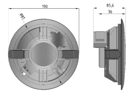 Оповещатель пожарный АС-5-30/100 (ПП) речевой