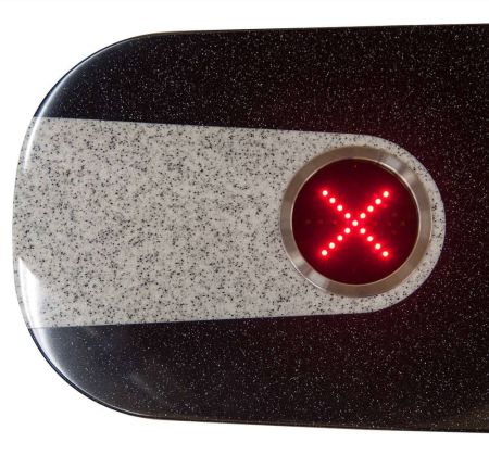 Турникет-трипод тумбовый PERCo-TTD-03.1G из окрашенной стали (с планками)