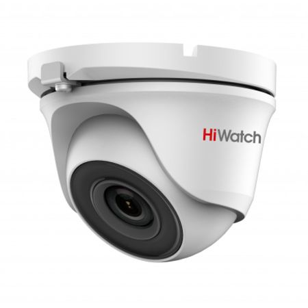 Купольная уличная 2Мп HD-TVI видеокамера HiWatch DS-T203(B) (6 мм)