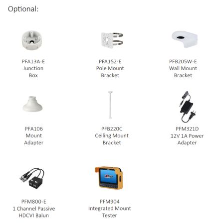 Уличная HD-CVI видеокамера 2Мп Dahua DH-HAC-T2A21P-0600B