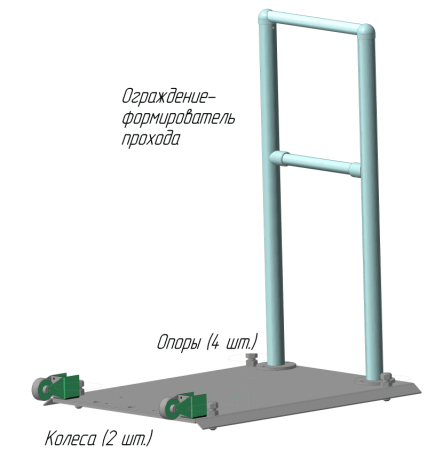 Опция Колеса для мобильных платформ Ростов-Дон