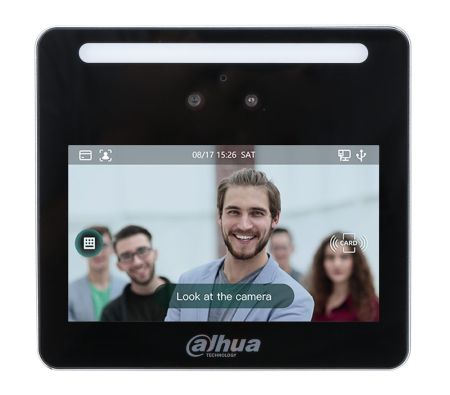 Биометрический терминал доступа AI Dahua DHI-ASI3213G-MW с распознаванием лиц