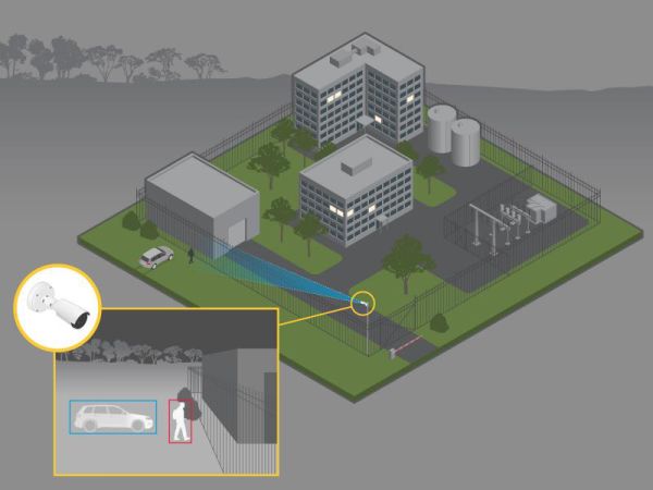 Тепловизионная уличная камера Axis Q1952-E (10 мм)