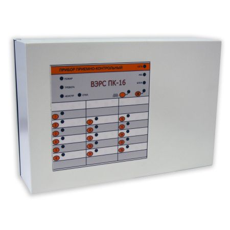 Прибор ВЭРС-ПК 16МТ версия 3.2 приемно-контрольный охранно-пожарный