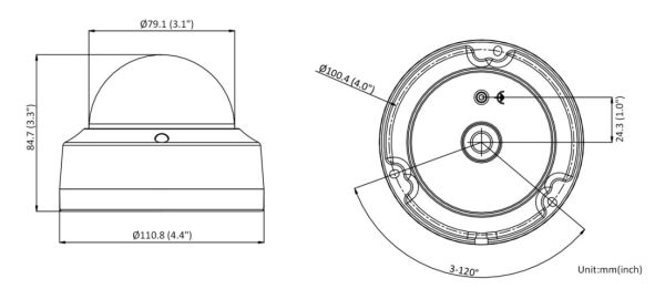 Антивандальная IP-видеокамера 2Мп HikVision DS-2CD2123G2-IS (2.8 мм) с технологией AcuSense Антивандальная IP-видеокамера 2Мп HikVision DS-2CD2123G2-IS (2.8 мм) с технологией AcuSense