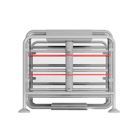 Двухпроходный роторный четырехлопастной полуростовой турникет Gotschlich Vario 1100 D-90 (6VAR11D4A)