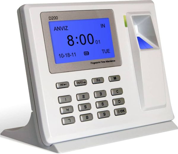 Портативная биометрическая система учета рабочего времени Anviz D200