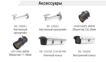 Интеллектуальная IP-видеокамера 2Мп HikVision DS-2CD4C26FWD-AP (без объектива)