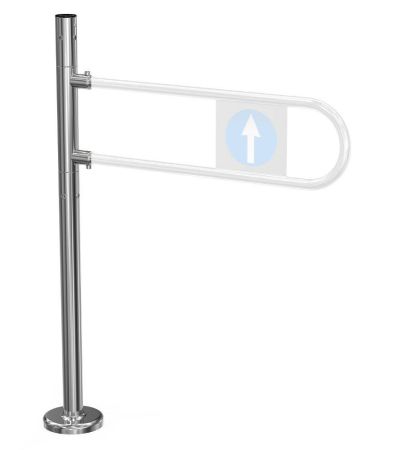 Калитка механическая Ростов-Дон К11М лв ХРОМ (без дуги)