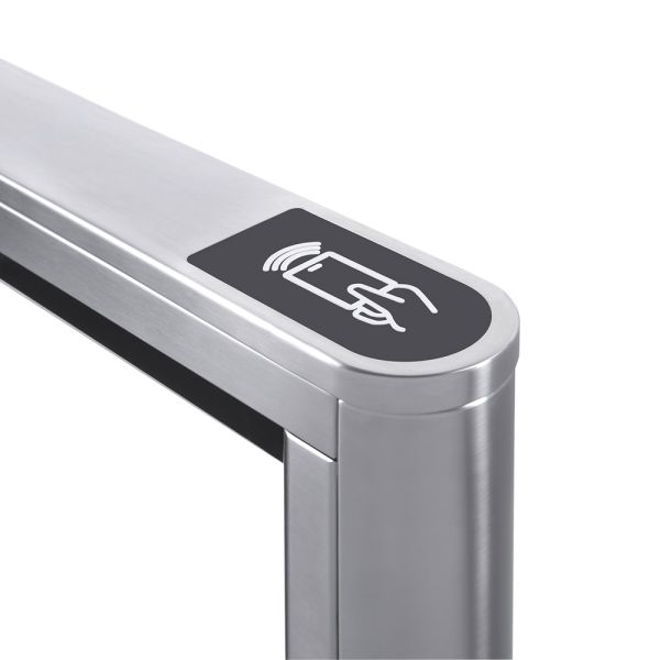 Турникет распашной PERCo ST-11S «Скоростной проход» с крышками из нержавеющей стали и створками 300 мм