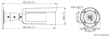 IP-видеокамера 2Мп ColorVu HikVision DS-2CD2T27G2-L (2.8 мм) с LED-подсветкой 60 м