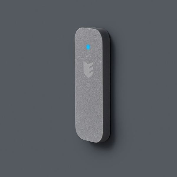 Считыватель бесконтактных карт ESMART® Reader BLE серии STONE Mullion (ER1501), Silverite