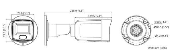 Уличная IP-камера 5Мп Hikvision DS-2CD3056G2-IS (2.8 мм) Уличная IP-камера 5Мп Hikvision DS-2CD3056G2-IS (2.8 мм)