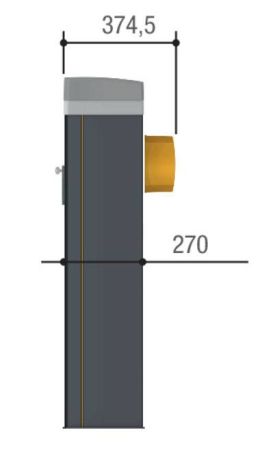 Шлагбаум автоматический Came GARD PX 4 KIT со стрелой 4050 м Шлагбаум автоматический Came GARD PX 4 KIT со стрелой 4050 м