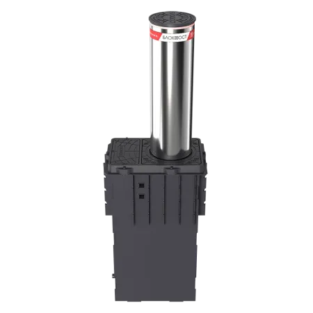 Гидравлический противотаранный боллард Блокпост К12 из нержавеющей стали