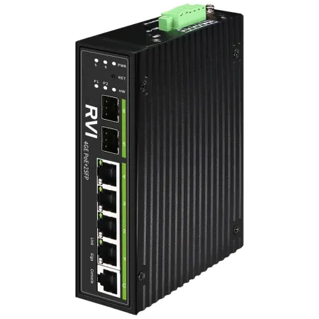 PoE-коммутатор RVi-1NSIM4GP-2S управляемый L2 сетевой
