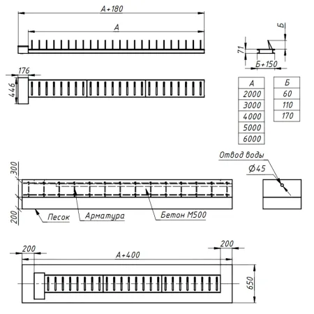 Дорожный блокиратор AR-GO Роза, врезной/накладной