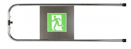 Створка для калитки "антипаника" Ростов-Дон К12 Ø25 L=1240 мм