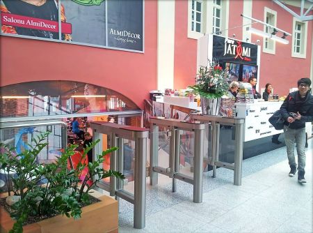 Распашной турникет Cominfo EasyGate SG 1000 650мм