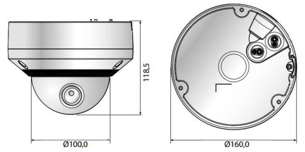 Антивандальная сетевая IP-видеокамера 5Мп Wisenet XNV-8080R (3.9-9.4мм) Антивандальная сетевая IP-видеокамера 5Мп Wisenet XNV-8080R (3.9-9.4мм)