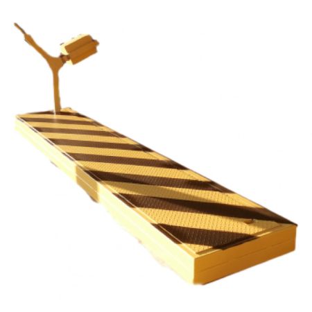 Блокиратор дорожный ПТБЗ-У с ручным приводом, заглубленный