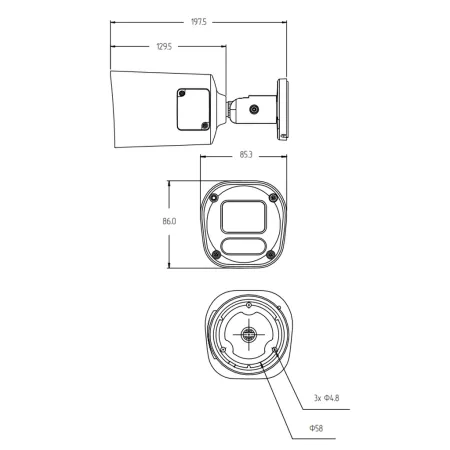IP-видеокамера 5Мп Rubezh RV-3NCT5369 (2.7-13.5) IP-видеокамера 5Мп Rubezh RV-3NCT5369 (2.7-13.5)