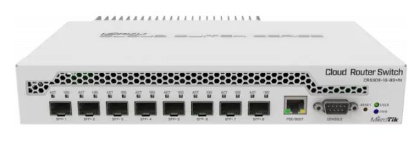 Управляемый оптический коммутатор MikroTik CRS309-1G-8S+IN