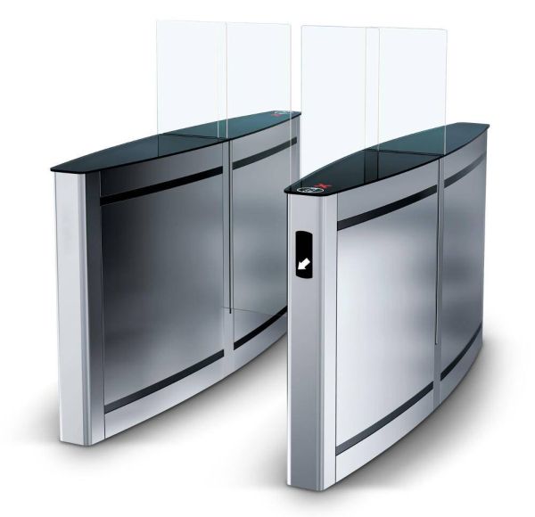 Турникет PERCo ST-02.600 "Скоростной проход" с раздвижными створками (ширина прохода 600 мм)