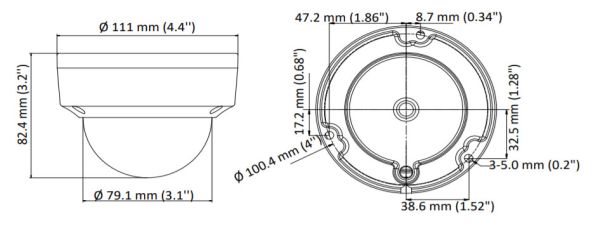 Антивандальная HD-TVI видеокамера 2Мп HikVision DS-2CE57D3T-VPITF (2.8 мм) Антивандальная HD-TVI видеокамера 2Мп HikVision DS-2CE57D3T-VPITF (2.8 мм)