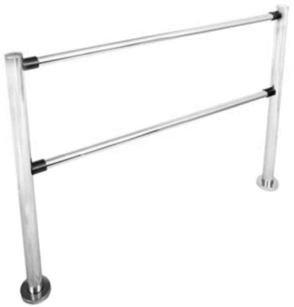 Стойка ограждения прохода хромированная СО-1 (односторонняя)
