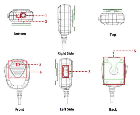 Портативная система связи DS-MP1351 Портативная система связи DS-MP1351